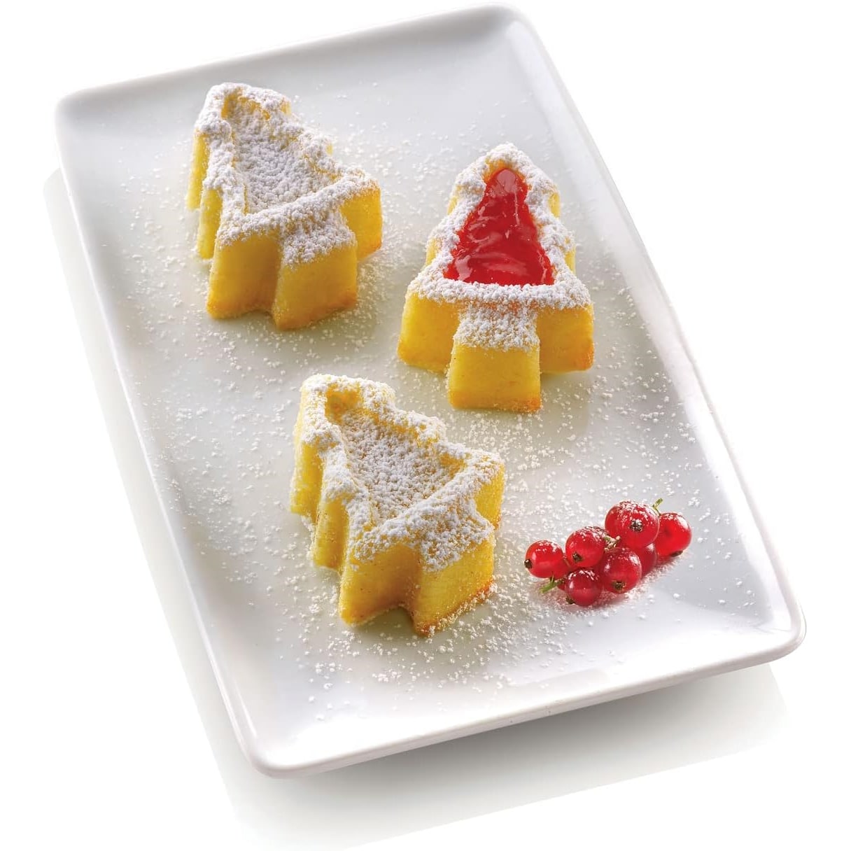 Silikomart Stampo Pino in silicone colore terracotta 8,3 x 6,8 cm h 3 cm - immagine 3